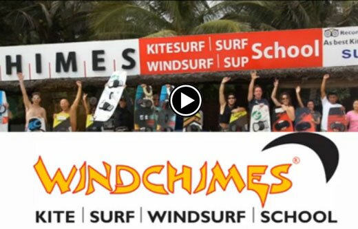 Windchimes kiteboarding and windsurfing video